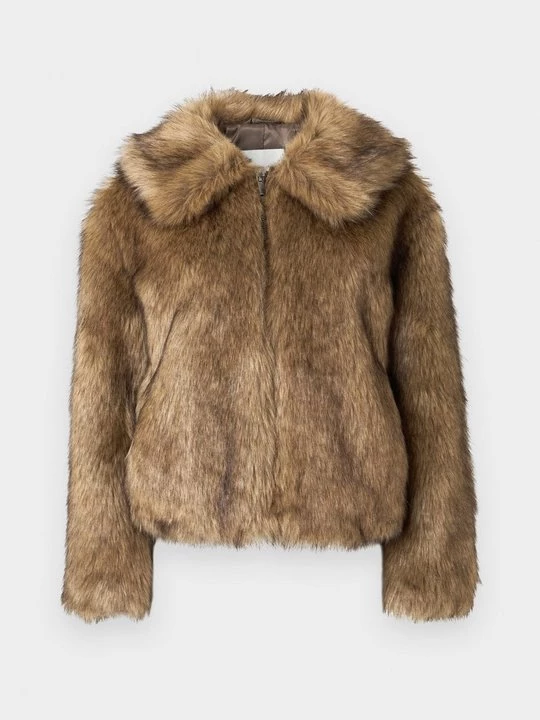 Obrázek produktu Zimní bunda Abercrombie & Fitch hnědá