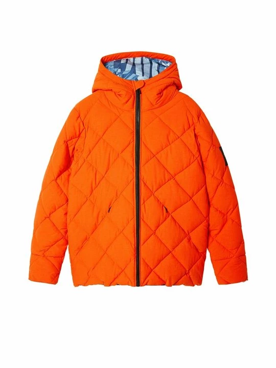 Obrázek produktu Zimní bunda Desigual oranžová
