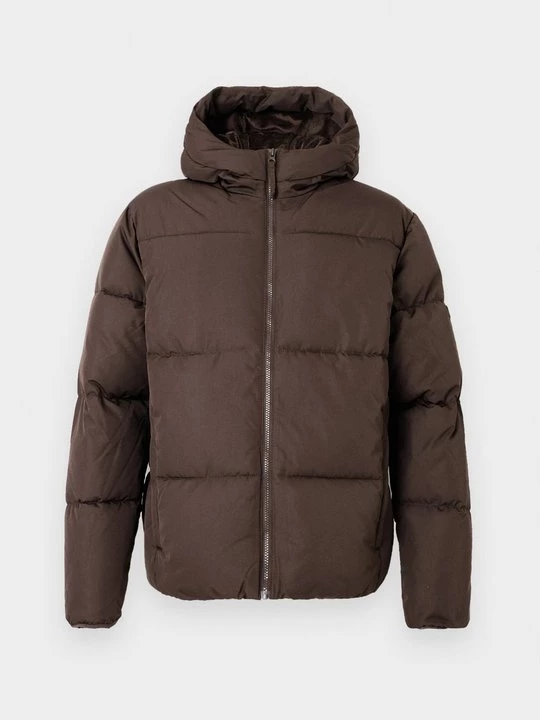 Obrázek produktu Zimní bunda Hollister Co. tmavě hnědá