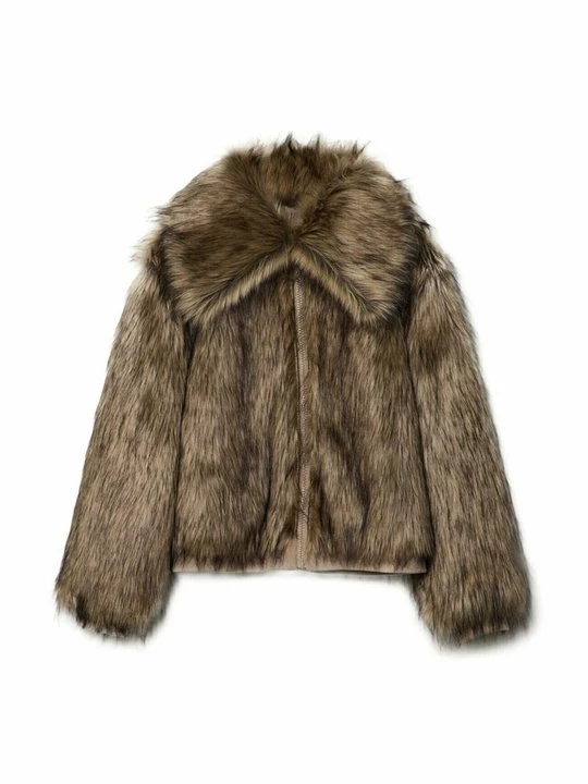 Obrázek produktu Zimní bunda Stradivarius kamenná