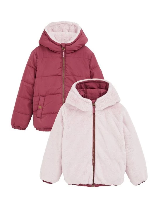 Obrázek produktu Zimní bunda WE Fashion melírovaná světle růžová