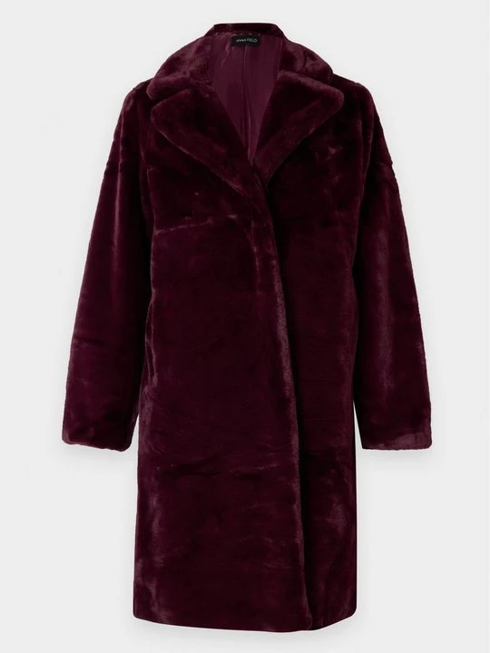 Obrázek produktu Zimní kabát Anna Field By Zalando bordó