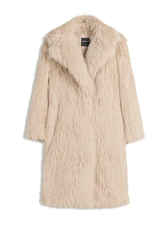 Obrázek produktu Zimní kabát Bershka písková