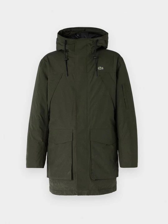 Obrázek produktu Zimní kabát Lacoste tmavě zelená