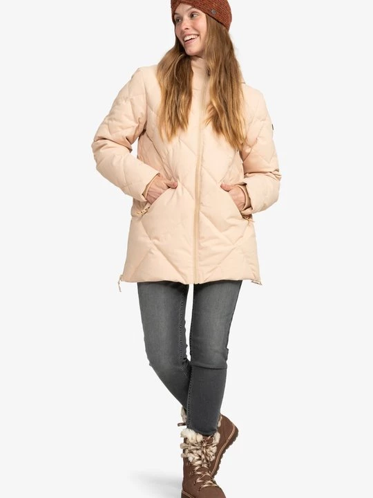 Obrázek produktu Zimní kabát Roxy melírovaná béžová