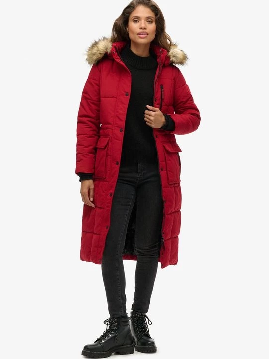 Obrázek produktu Zimní kabát Superdry červená