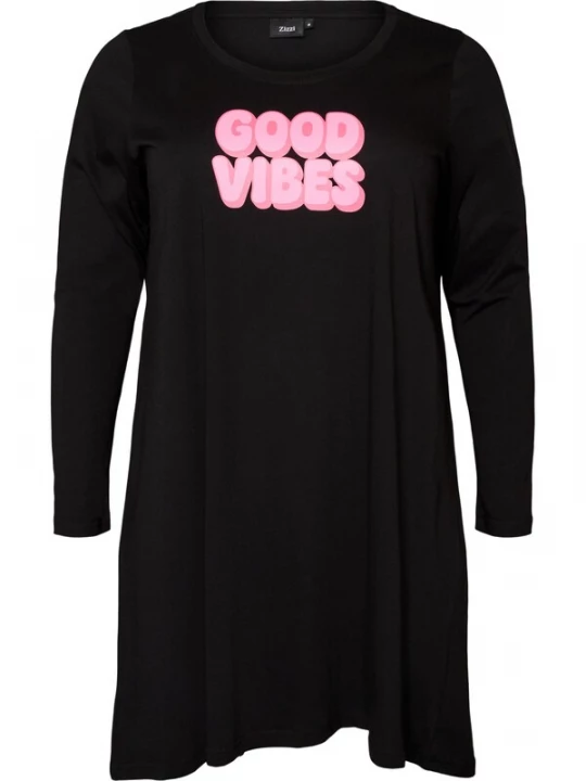 Obrázek produktu Zizzi Noční košilka 'Mally' pink / černá