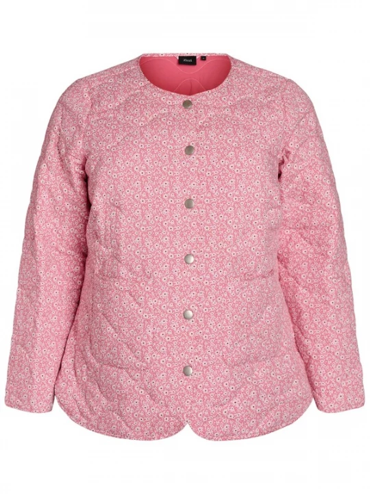 Obrázek produktu Zizzi Přechodná bunda pink / tmavě růžová / bílá