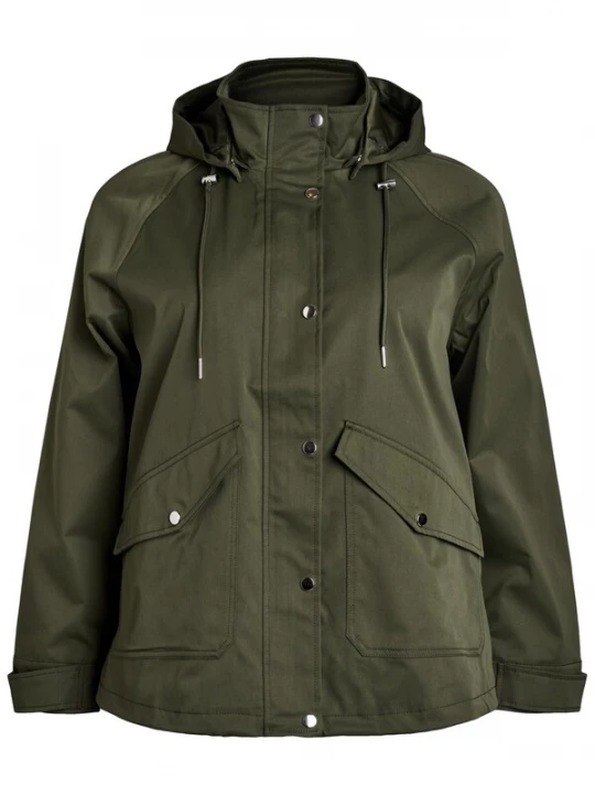 Obrázek produktu Zizzi Přechodová parka 'Capalma' tmavě zelená