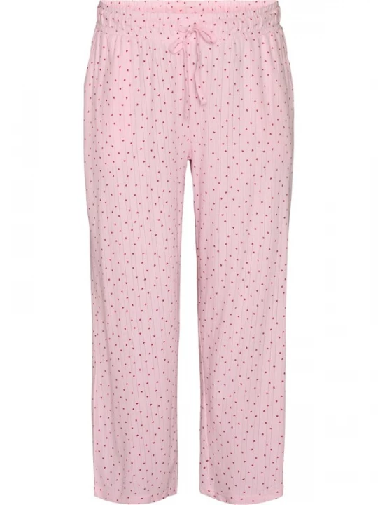 Obrázek produktu Zizzi Pyžamové kalhoty 'MPOINTY' pink / červená