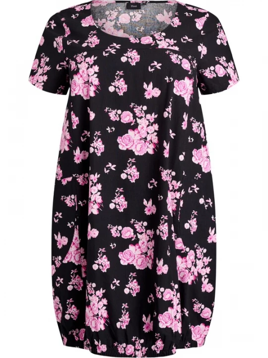 Obrázek produktu Zizzi Šaty 'Jeasy' pink / černá