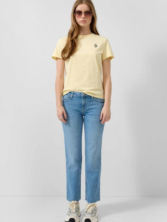 Obrázek produktu Zkrácené džíny Catie / Slim Fit / Mid Rise / Slim Leg QS modrá