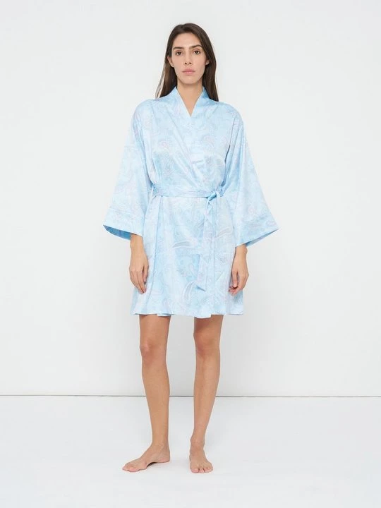 Obrázek produktu Župan Lauren Ralph Lauren světle modrá