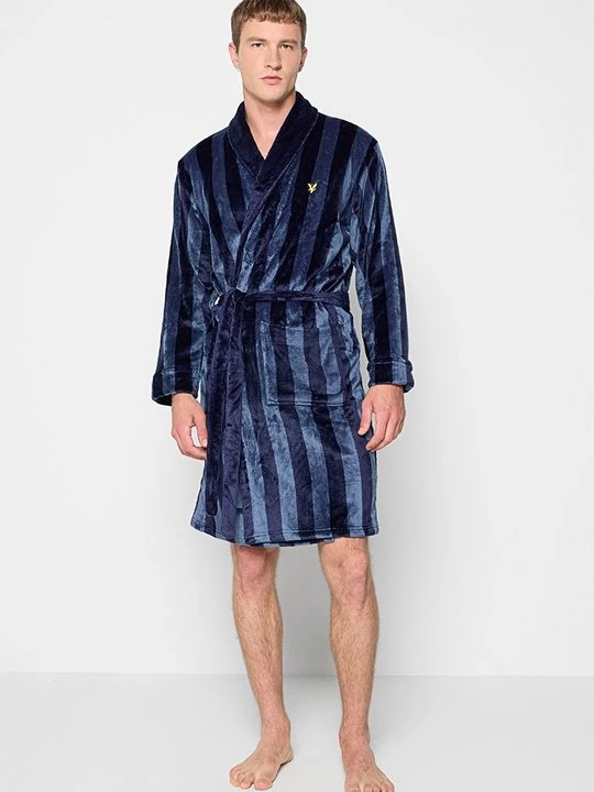 Obrázek produktu Župan Lyle & Scott modrá