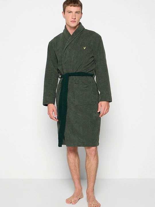 Obrázek produktu Župan Lyle & Scott tmavě zelená