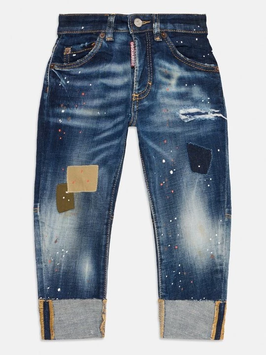 Obrázek produktu Zúžené džíny Dsquared2 modrý denim