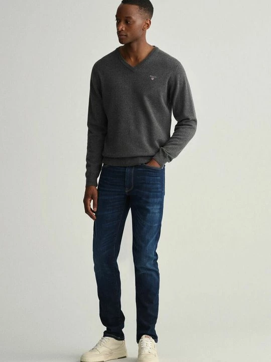 Obrázek produktu Zúžené džíny Gant tmavomodrý denim