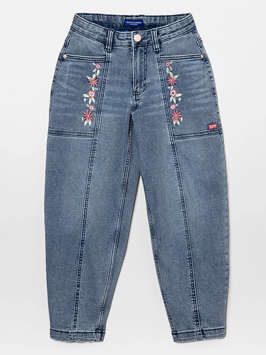 Obrázek produktu Zúžené džíny Scotch & Soda modrošedá