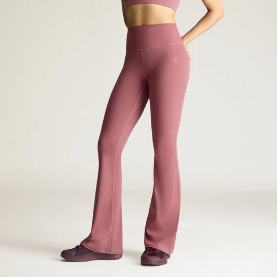 Obrázek produktu Zvonové sportovní legíny adidas by Stella McCartney Burgundy
