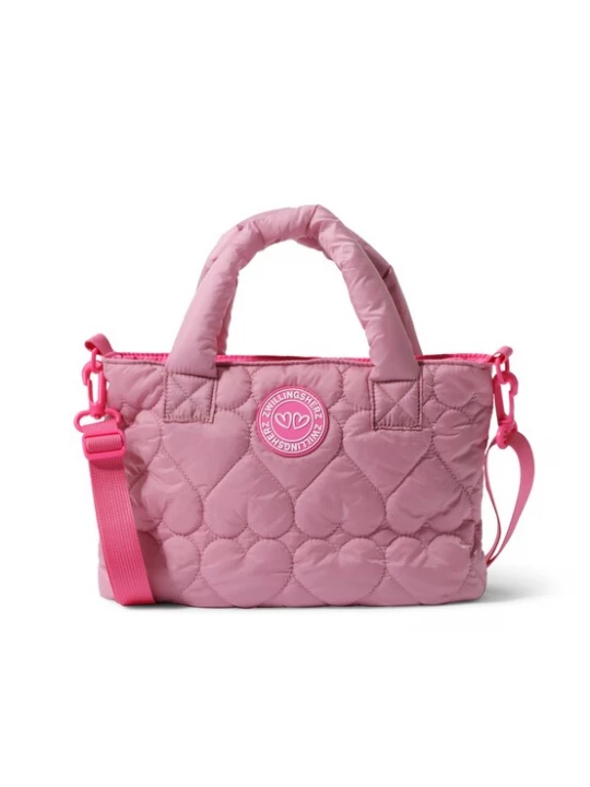 Obrázek produktu Zwillingsherz Kabelka 'Herzsteppung' pink / růžová