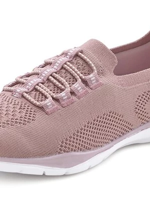 Obrázek produktu LASCANA Slip on boty starorůžová / bílá