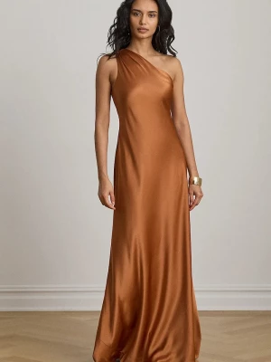 Obrázek produktu Lauren Ralph Lauren asymetrické šaty oranžová