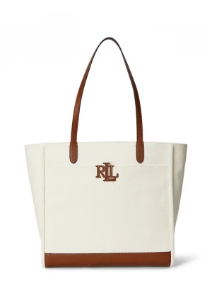 Obrázek produktu Lauren Ralph Lauren Bavlněná kabelka Lauren Ralph Lauren béžová