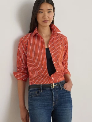 Obrázek produktu Lauren Ralph Lauren Bavlněná košile Lauren Ralph Lauren oranžová