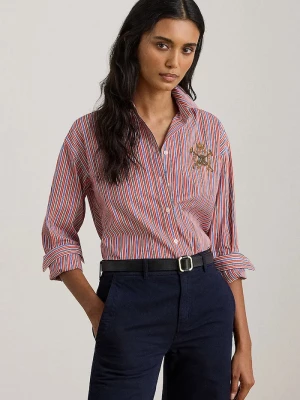 Obrázek produktu Lauren Ralph Lauren Bavlněná košile Lauren Ralph Lauren oranžová
