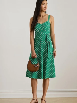 Obrázek produktu Lauren Ralph Lauren Bavlněné šaty Lauren Ralph Lauren zelená