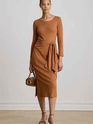Obrázek produktu Lauren Ralph Lauren bodycon šaty bavlnou oranžová