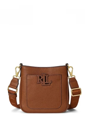 Obrázek produktu Lauren Ralph Lauren crossbody kabelka dámská kožená hnědá