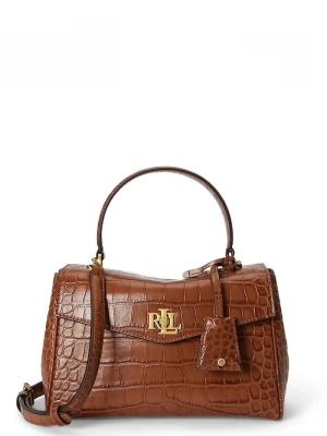 Obrázek produktu Lauren Ralph Lauren crossbody kabelka dámská kožená hnědá