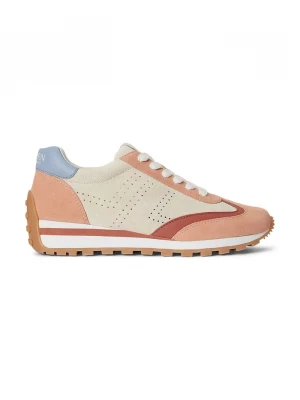 Obrázek produktu Lauren Ralph Lauren Dani Perf sneakers boty dámské semišové oranžová
