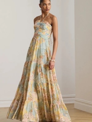 Obrázek produktu Lauren Ralph Lauren drapované šaty béžová