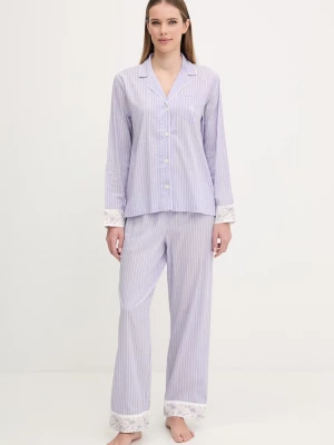 Obrázek produktu Lauren Ralph Lauren dvoudílné pyžamo dámské fialová