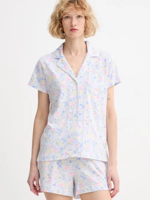Obrázek produktu Lauren Ralph Lauren dvoudílné pyžamo dámské viskózou fialová