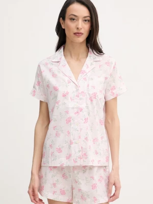 Obrázek produktu Lauren Ralph Lauren dvoudílné pyžamo dámské s viskózou růžová