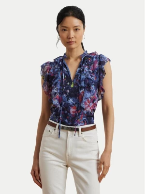 Obrázek produktu LAUREN RALPH LAUREN Halenka 200970718001 Tmavomodrá Relaxed Fit