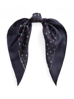 Obrázek produktu Lauren Ralph Lauren Hedvábný šátek Lauren Ralph Lauren námořnická modř