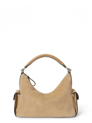 Obrázek produktu Lauren Ralph Lauren hobo kabelka dámská semišová béžová