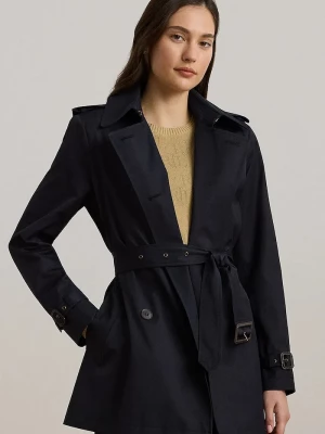 Obrázek produktu Lauren Ralph Lauren kabát dámský s bavlnou námořnická modř