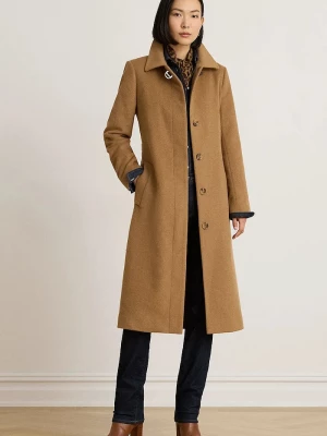 Obrázek produktu Lauren Ralph Lauren kabát dámský s vlnou hnědá