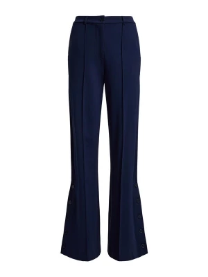 Obrázek produktu Lauren Ralph Lauren Kalhoty se sklady v pase námořnická modř