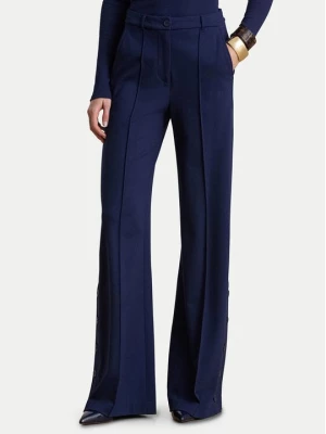 Obrázek produktu LAUREN RALPH LAUREN Kalhoty z materiálu 200P09084001 Tmavomodrá Wide Leg