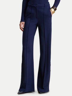 Obrázek produktu LAUREN RALPH LAUREN Kalhoty z materiálu 200P09084001 Tmavomodrá Wide Leg