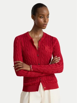 Obrázek produktu LAUREN RALPH LAUREN Kardigan 200P14040503 Červená Regular Fit