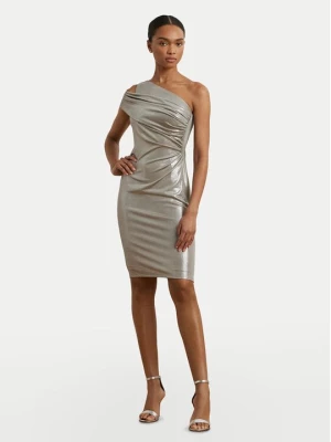Obrázek produktu LAUREN RALPH LAUREN Koktejlové šaty 253970802001 Stříbrná Slim Fit