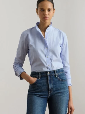 Obrázek produktu Lauren Ralph Lauren košile dámská bavlněná modrá