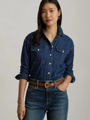 Obrázek produktu Lauren Ralph Lauren košile dámská džínová modrá